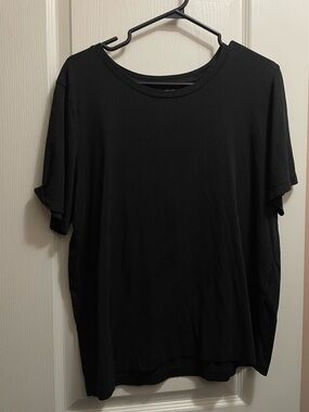 Classic Black Short-Sleeve T-Shirt